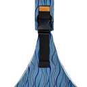 Marrlly Baby Sling Carrier Newborn to Toddler Adjustable One-Shoulder Design with Hip Seat Support, Labor-Saving Baby Wraps Carrier 10-30 lbs(Blue) (Classic)