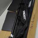 EMART Heavy Duty Backdrop Stand for Parties, 8.5x10 ft Pipe and Drape Adjustable Back Drop Stand Kit with Flat Base, Sturdy Photo Background Frame DIY Pole for Flower Wall Wedding Curtain (Black)