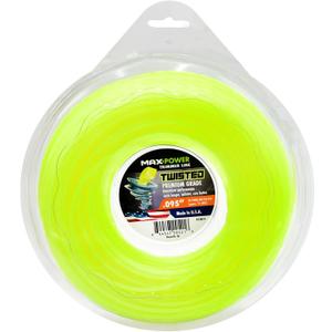 MaxPower 338814 0.095-Inch Premium Twisted Trimmer Line, 200-Foot Length