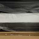 Tall Display Shelf Floor Lamp, Dimmable LED lamp with 3 Color Temperatures, Sturdy Glass Curio Cabinet Bookcase with Remote Control, Floor Lamp with Shelves for Living Room Decor, Collectibles (Black)