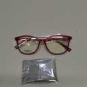 Madison Avenue Square Vintage TR90 Blue Light Blocking Reading Glasses for Women, Computer Readers Eyeglasses