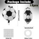 2 x 12 PCS 18 Inch Soccer Balloons Birthday Party Decorations Soccer Ball