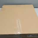 Keter City 30 Gallon Resin Outdoor Storage Box and Patio Furniture Side Table for Pool and Garden Accessories, Dark Grey