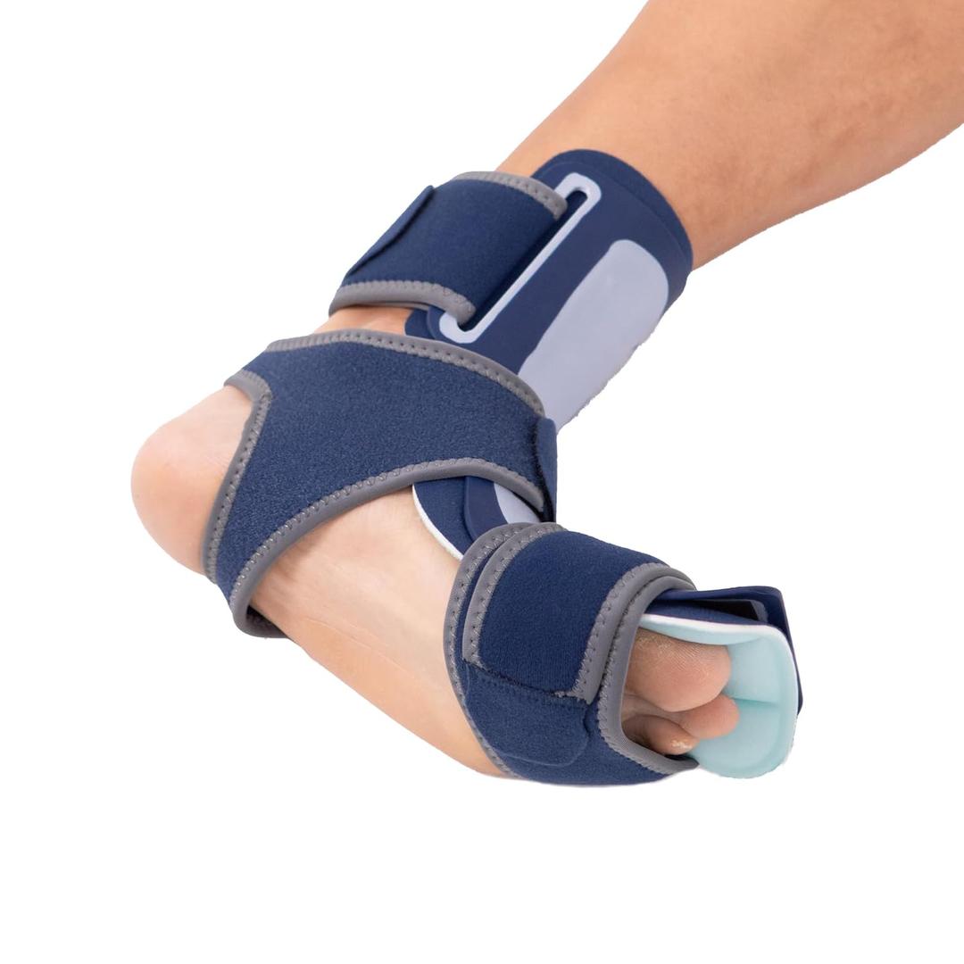 BraceUP Plantar Fasciitis Night Splint - Ankle Brace for Women & Men, Plantar Fasciitis Relief Brace for Sprained Ankle, Achilles Tendonitis Brace Ankle Support