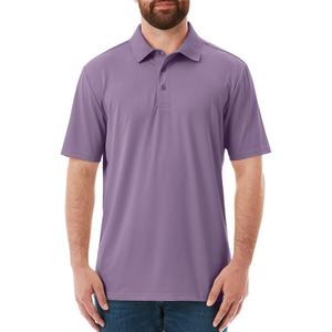 Member's Mark Men's Performance Polo (US, Alpha, Small, Regular, Regular, Purple Thistle) M