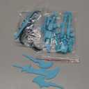 Titan 13 Action Figures (Grow in The Dark Blue) T13 3D Action Figure Set Already Assembled Dummy Robot Nova 13 Printed Multi-Jointed Movable Toy for Gift Collectors, Blue