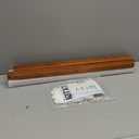 IOTXY Simple Wooden Writing Desk - Modern Minimalist Style PC Laptop Computer Workbench with Solid Wood Legs, 47" W Home Office Work Table for TV Stand Music Video Live Broadcast Workstation, Walnut