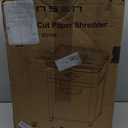 BONSEN Paper Shredder, 20-Sheet 60 Mins Nonstop Heavy Duty Paper Shredder for Office, 60dB Ultra Quiet Cross-Cut Shredder with 6.6 Gals Basket, Anti-Jam CD and Credit Shredder for Home Office (S3104)