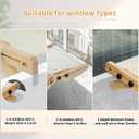 2 x Cat Window Perch, Cat Window Hammock Adjustable Window/Floor Double-use Hammock for Windowsill, Bedside, Drawer and Cabinet