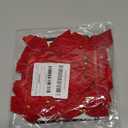 24 Pcs Red Velvet Bows for Christmas Tree,Red Bows Velvet Ornaments Christmas Tree Bow for Gift Wrapping Door Vintage Garland Wreath,Rustic Holiday Decor-1" Wide,3.5 x 3.5 Inch