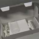 2-in-1 Dog Hair Dryer with Slicker Brush for Small-Sized Dogs and Cats | Pet Hair Dryer | Dog Blow Dryer | 300 Watts, 75-85 dB, Adjustable Temperature, Overheat Protection