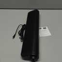 Computer Speakers for PC Desktop, 5 Dynamic RGB LED Light Modes, USB Wired Input, Easy-Control Knob, Stereo Gaming Soundbar for Laptop Monitor (Black)