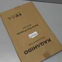 KAQAHIDO Grilling Prep and Serve Trays, BBQ Platter for Raw Meat Marinating and Finished Cooked Food, Melamine Serving Tray, Set of 2, Cleaning Pack Included