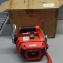 Portable Drill Winch, 1500LB Capacity Hand Winch with 40FT Steel Cable, 360 Swivel Hook, Powered by Cordless Drill for ATV UTV Trailer Loading, Lawn Tractor Pulling, Heavy Lifting & Dragging