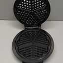 Mueller Heart 5 Waffle Maker, Norwegian Waffle Iron, Adjustable Browning Control & Nonstick, Cool Touch Handle, Easy to Clean, Small Kitchen Appliances