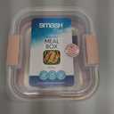 Smash Microwave Safe Stainless Steel Lunch/Sandwich/Meal Box, Pink