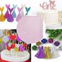 BEISHIDA 12x12inch Glitter Cardstock, Pink Glitter Paper for Crafts, Graduation Grad Cap Decoration, 250GSM Premium Sparkly Scrapbook Paper for Cricut, Card Making, DIY Art Projects(15 Sheets)