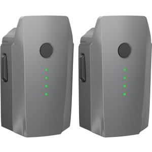 Homesuit Mavic Pro Battery 2 Pack for DJI, 3830mAh 11.4V Intelligent Flight Batteries Replacement Compatible with DJI Mavic Pro, Platinum, Alpine White Drone Battery