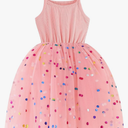 Baby Girls Tutu Dress Infant Tulle Dresses Toddler Sleeveless Sundress 1T