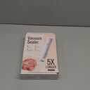 Compact Vacuum Sealer for Food Sealer: Handheld Portable Vacuum Sealer Machine for Food Storage, Rechargeable Food Vacuum Sealing for Kitchen Travel Fridge Meal Prep, Gifts for Mom, Wife, Chef & Home (Small, White)
