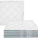 Amazon Basics 20x20x1 Air Filter 6-Pack, MERV 11 AC Furnace Filters, Dust, Pet, Allergy Control, Electrostatic (Actual Size: 19.75 x 19.75 x .75)