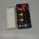 Rivet Nut Tool Kit with a Step Drill Bit & 80 Nutserts for Tight Space, 8" Rivnut Tool Set Riveter with 8 Mandrels 6-32 8-32 10-24 1/4-20 M3 M4 M5 M6 in Organized Rugged Carrying Case NT600