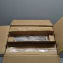 Tanlade 6 Pack Christmas Gold Candelabra Table Centerpieces Tall Candelabra Wedding Metal Candle Holder 5 Arm Taper Candlestick Floral Flower Floor Candle Stand for Church Dining Holiday Party (28 Inch)