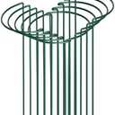 SORANGEUN 10 Pack Peony Cages and Supports, 14" (W) x 32"(H) Plant Support, Heavy-Duty Metal Plant Support Stakes, Plant Stakes for Outdoor & Indoor Plants, Perfect for Flowers and Vegetable
