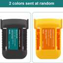 2 Pack USB Charger Adapter Compatible with Dewalt 20V Battery with USB Socket & Type-C Fast Charging (Adapter Only, Not Made in Dewalt)