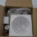 XIEDUN Brushed Nickel 2 Light Vanity Lights Fixture Lights for Bathroom