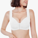 FallSweet Front Close Bra for Women Push Up Wirefree Bra Seamless No Dig Comfort Brassiere Size 40/90