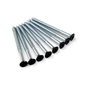 Hinge Outlet Wood Screws, Heavy-Duty Screws for Doors, Cabinets, Furniture & DIY Projects (Black, 9 X 2 1/4, 24 Pack)