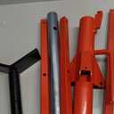 2500Lb Steel V-Head Pipe Stand Folding Tripod Pipe Jack Stand Height Pipe