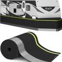 Rv Skirting for Winter Camper Insulated Skirt for Travel Trailer 5th Wheel Motorhome & Class A/B/C,High-Density Fiberboard Mesh, Windproof Snow Proof,High 31.5 Inch/78 FT