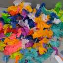 TSMJUWND Hawaiian Leis for Luau Party 50 Pcs Tropical Hawaiian Flower Necklace Colorful Hawaii Leis Bulk Artificial Flowers for Hula Dance Decor Birthday Summer Beach Pool Party
