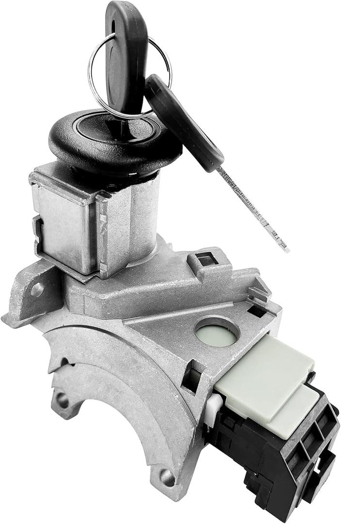 Lock Cylinder Switch & Cylinder Housing & Starter Switch Ignition Assembly Replacement For Chevy, Cadillac, Buick, GMC, Bravada Modles Replace part#: 924-715, 924-713US-312L (Ignition Assembly)