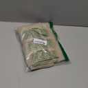 Rustic Curtains for Kitchen Window,Rod Pocket Linen Sheer Country Curtains for Short Windows,2 Panels Set,42 Inch Long,Tan