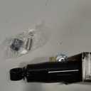 SkyjackerShock, Black Max, Twintube, 0 to 2 in Lift, Steel, Black Paint, Front, Various Applications, Each