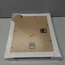 Vittanly 8x10 Picture Frames Set of 2, Ornate Vintage Photo Frame for Wall or Tabletop, Display 5x7 Pictures with Mat or 8x10 without Mat, Rustic Brown