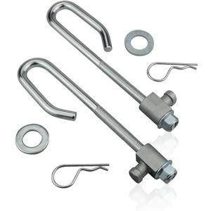 GX24864 GX21718 Deck Lift Hanger Rod kit, Compatible with John-Deere 14M7465 GX26085 24M7053, for E130 Deck Lift Link Kit GX24864A GX24864B, Set of 2