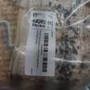 Area Rugs 8'x10' Washable Non-Slip, Floral Vintage Distress Print Pattern Medallion Carpet for Living Room Bedroom Dining Room, Brick Red Rust Neutral Brown Burnt Orange Green