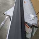 Cordless Roller Shades Blackout Blinds for Windows Room Darkening Rolled Up Shades with Spring System, UV Protection Window Shades Door Blinds for Home and Office (74" W x 72" H, Black)