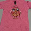Gobble Turkey Day Happy Thanksgiving Toddlers Girls Kids T-Shirt, Size 4T