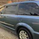 Window Visors Compatible with 2008-2016 Chrysler Town Country 2008-2020 Dodge Grand Caravan, Dark Smoke Acrylic Wind Sun Rain Vent Guards 4PC By IKON MOTORSPORTS, 2009 2010 2011 2012 2013 2014 2015