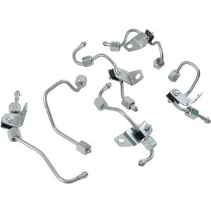 6pcs Fuel Injector Supply Lines Replacement# 5086872AB 5086871AA 5086873AB 5086876AD Fit 2003-2009 Ram 2500 3500 5.9L