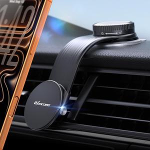 eSamcore for Magsafe Car Mount, Bendable Alloy Arm Magnetic Phone Holders for Your Car Dashboard & Windshield Vacuum Suction Cup Cell Phone Holder Fit for iPhone 17 Pro Max 16 15 14 13 12