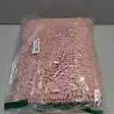 Pink Bathroom Rugs  Absorbent and Washable Bath Mat, Non-Slip, Thick Soft Chenille Bath Rugs for Bathroom Floor, Shower, Sink - 17" x 24"