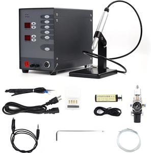 Jewelry Automatic Spot Welding Machine 110V 60HZ Pulse Argon arc Welding Machine Jewelry Welding Machine, Used for DIY Jewelry Repair Tools to Repair Gold and Hardware Workpiece Welding.