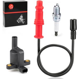 Ignition coil w/Wire Cap & Spark plug for Polaris Sportsman EPS/EFI/XP 550 2009-2014 Sportsman 500 EFI 2008-2014