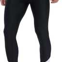 Ubestyle UPF 50+ Men's Active Surfing Water Leggings Swim Pants Swim Tights Beach Pants Sun Protective (Blackwhite) S